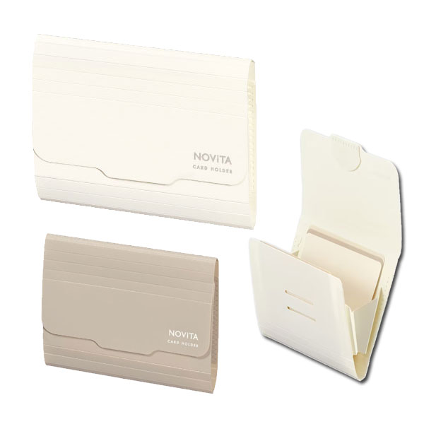 《NOViTA》ポケットが大きく開くカードホルダー ノビータ カードサイズ 6ポケット [全2色] コクヨ ﾒｲ-NV952W/LS  [M便 1/2]