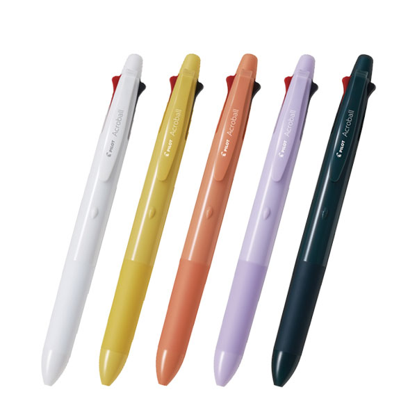多機能ボールペン Acroball 4+1 [全5色] 油性ボールペン0.5mm(4色)+シャープ0.5mm パイロット BH41AB-155 [M便 1/20]