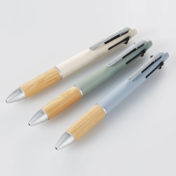 ジェットストリーム 4＆1 BAMBOO (バンブー) 4色ボールペン(0.5mm)+0.5mmシャープ 三菱鉛筆 MSXE5200B5
