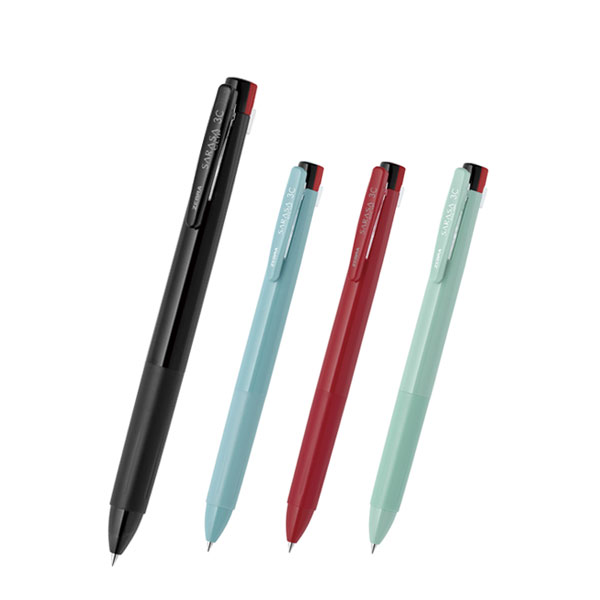 多色ボールペン SARASA CLIP 3C 0.4mm [全4色] ゼブラ J3JS5- [M便 1/20]