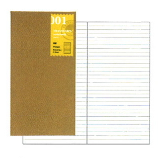 トラベラーズノート　TRAVELER'S note book　リフィル　横罫　デザインフィル　28-14245【ネコポス可】