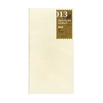 トラベラーズノート　TRAVELER'S note book　リフィル　軽量紙　デザインフィル　28-14287【ネコポス可】