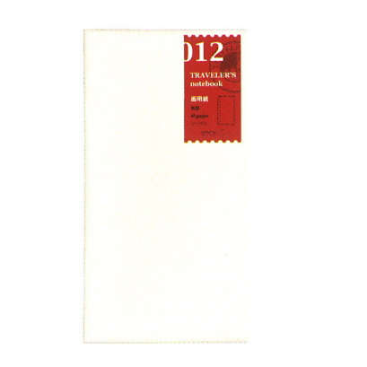 トラベラーズノート　TRAVELER'S note book　リフィル　画用紙　デザインフィル／ミドリ28-14286【ネコポス可】
