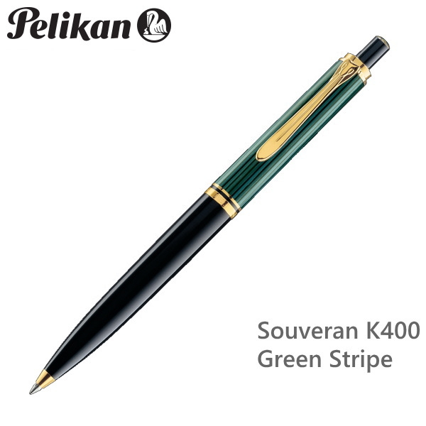 人気の定番 ペリカン　スーべレーン　K805 ブルーストライプ　青縞　ボールペン 筆記具