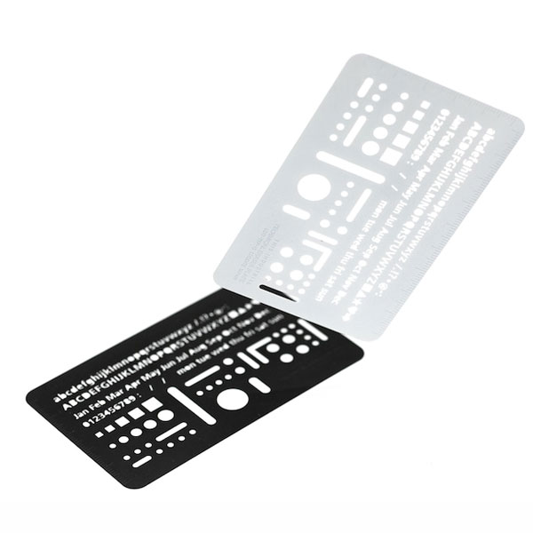 THIS INDUSTRIAL TECHNICAL ERASER PLATE （字消し板） [全２色] ラダイト LDTI-TEP-01[M便 1/30]