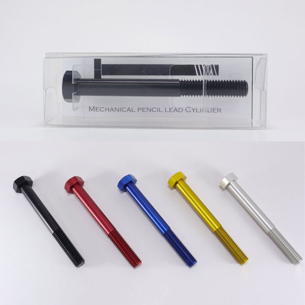 Mint Garage Mechanical Pencil Lead Cylinder [シャーペン芯専用ケース] ボルト型 全5色 キテラ MPL [M便 1/18]