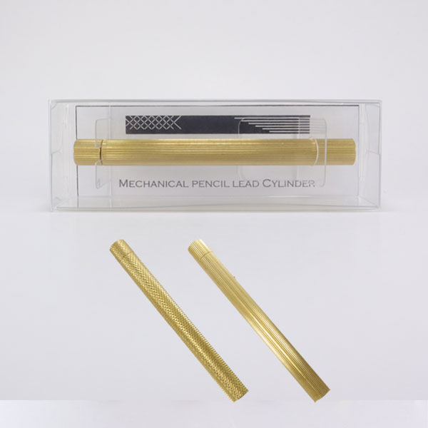 Mint Garage Mechanical Pencil Lead Cylinder [シャーペン芯専用ケース] ローレット型 全2色 キテラ MPL-BR  [M便 1/18]