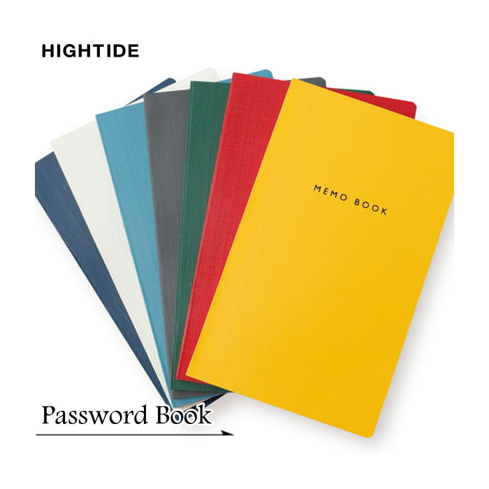 Password Book《パスワードブック》　全7色 ハイタイド CP016