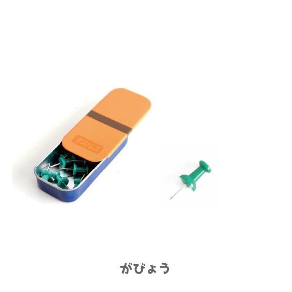 なつかしの黒板ふきシリーズブリキ缶 [全4種類] - usagiya