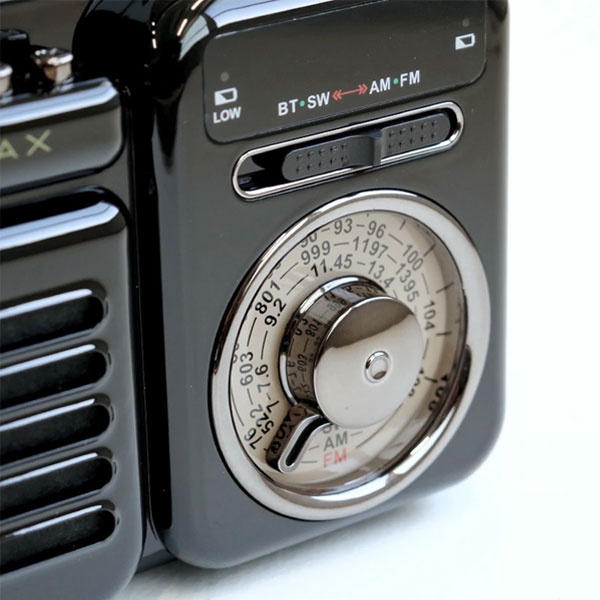 【新品未使用】 RELAX MULTI RETRO RADIO グレー  ラジオ RELAX スピーカー 「RELAX/リラックス」マルチレトロラジオ